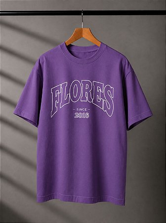 TSHIRT MALHAO FLORES GRAPE JUICE - G