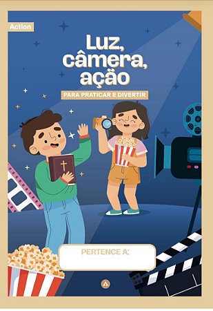 Pack de Atividades Luz, câmera, ação - Action (9 - 11 anos) 3° trimestre 2026