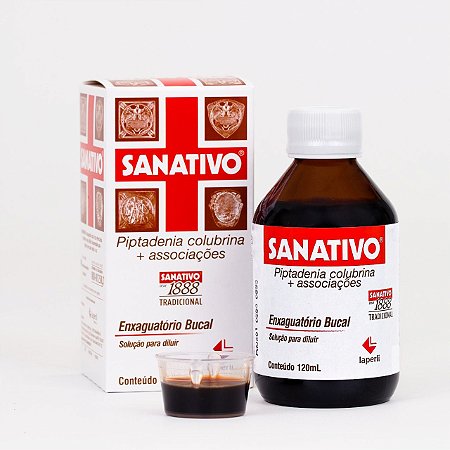Sanativo Tradicional Enxaguatório Bucal 120mL