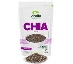 Sementes de Chia Integral Vitalin 120g