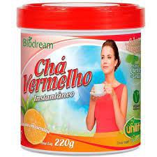Cha Vermelho 220gr Sabor Tangerina Unilife