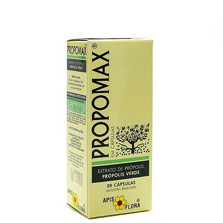Propomax Extrato de Própolis Verde 30Caps Apis Flora