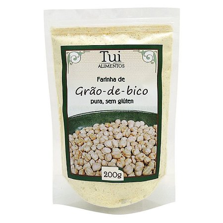 Farinha de Grão de Bico sem Glúten 200g Tui Alimentos