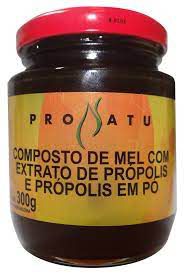 Composto de Mel com Ext.de Própolis e Própolis em pó 300g Pronatu