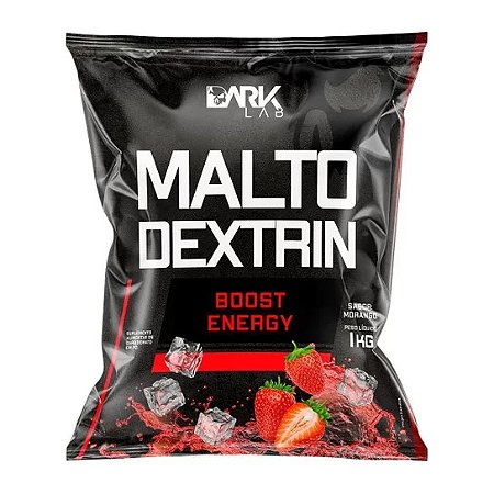 Maltodextrina 1kg Dark Lab sabor Morango