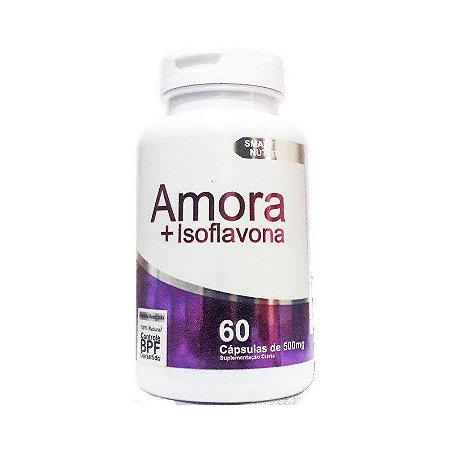 Amora + Isoflavona 500mg 60caps 4Elementos