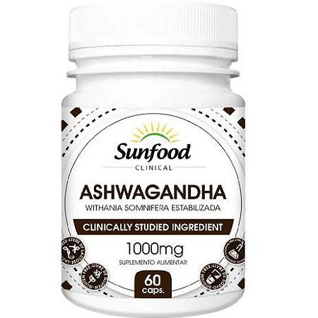 Ashwaganda 500mg 60caps Sunfood