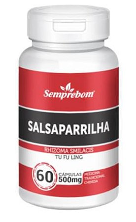 Salsaparrilha 500mg 60caps Semprebom