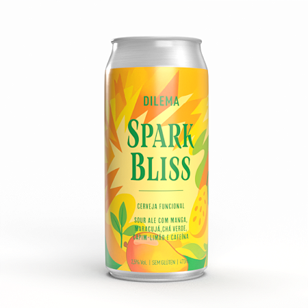 Spark Bliss - Sour - Sem Glúten - Funcional - Lata 473ml