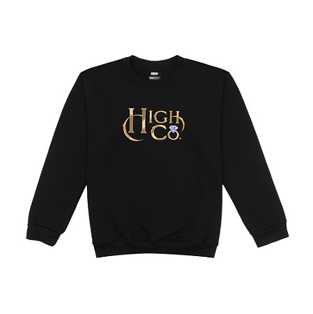 Moletom High Crewneck Diamant Black