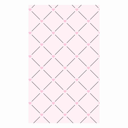 Papel de Parede Decorativo Coração Material 3M