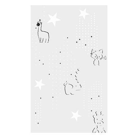 Papel de Parede Decorativo Infantil Bichinhos Material 3M
