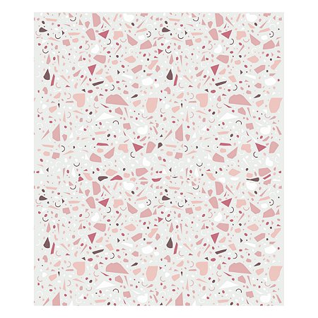 Papel de Parede Decorativo Terrazzo Material 3M