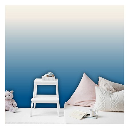 Papel de Parede Decorativo Infantil Degrade Céu Material 3M