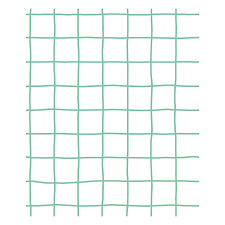 Papel de Parede Decorativo Infantil Quadriculado Verde