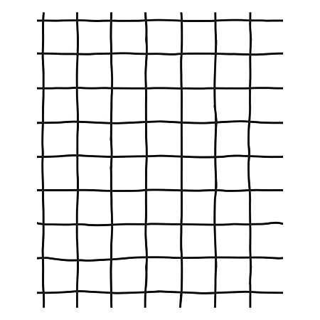 Papel de Parede Decorativo Infantil Quadriculado Preto