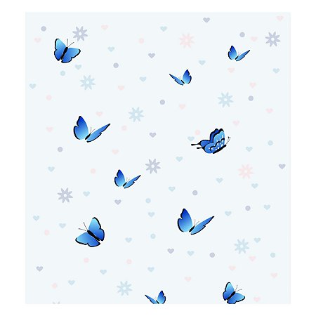 Papel de Parede Decorativo Borboletas