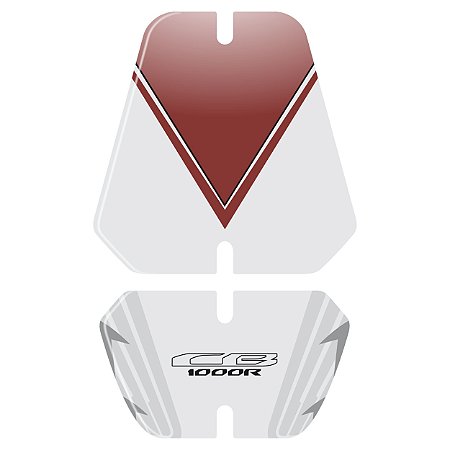 Protetor Adesivo Frontal Compatível Cb 1000r Café 2020 Resinado M2