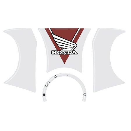 Protetor Adesivo Mesa Compatível Cb 1000r Café 2020 Resinado M2