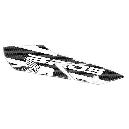 Adesivo Protetor Escapamento Compatível Nxr 150 e 160 2015-2020 Resinado