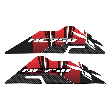 Adesivo Protetor Lateral Compatível Nc 750x 2018 Resinado