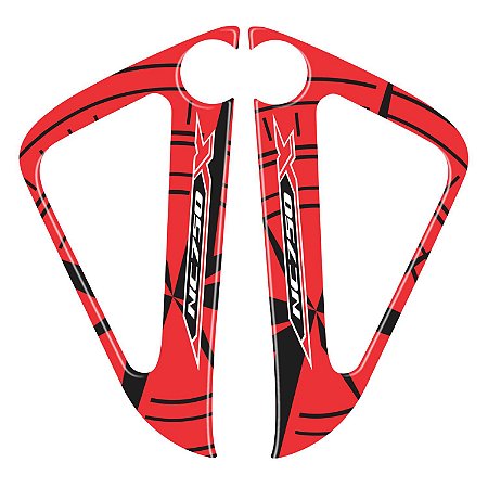 Adesivo Protetor Paralama Dianteiro Compatível Nc 750x 2018 Resinado