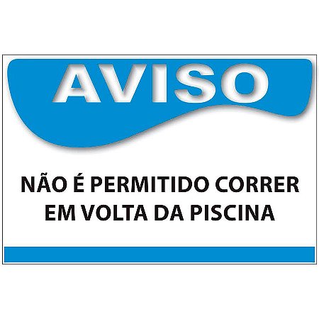 Placa para Piscina
