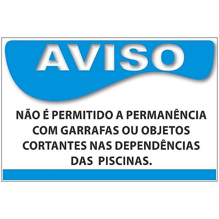Placa para Piscina