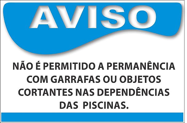 Placa para Piscina