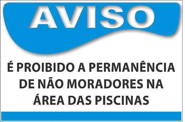 Placa para Piscina