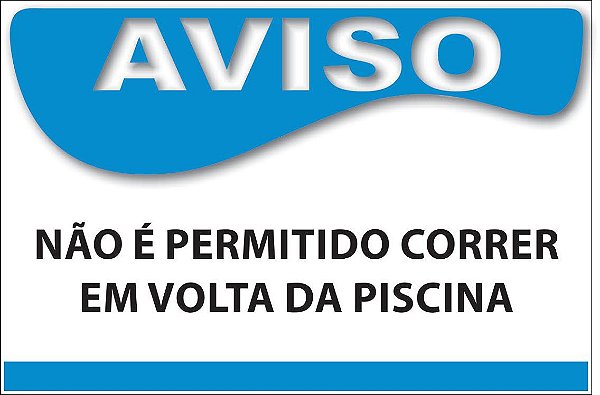 Placa para Piscina