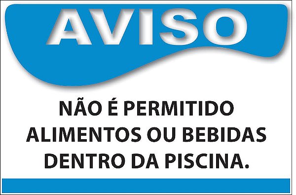Placa para Piscina