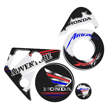 Adesivo Protetor Motor Compatível Crf 1000l África Twin Resinado