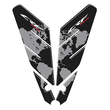 Adesivo Protetor Paralama Dianteiro Compatível Crf 1000l África Twin Resinado