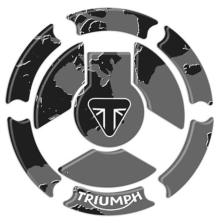 Protetor Adesivo Bocal Compatível Tiger 800 Xcx 2020 Resinado