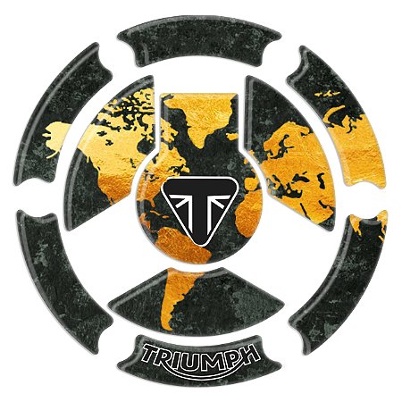 Protetor Adesivo Bocal Compatível Tiger 800 Xcx 2020 Resinado