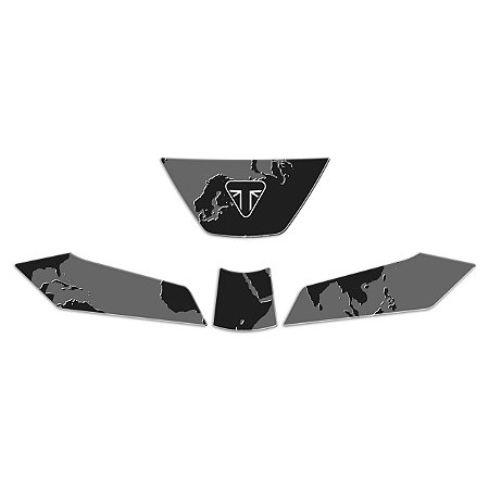 Protetor Adesivo Kit Farol Compatível Tiger 800 Xcx 2020 Resinado