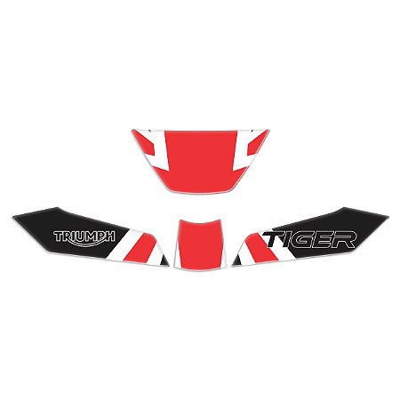 Protetor Adesivo Kit Farol Compatível Tiger 800 Xcx 2020 Resinado