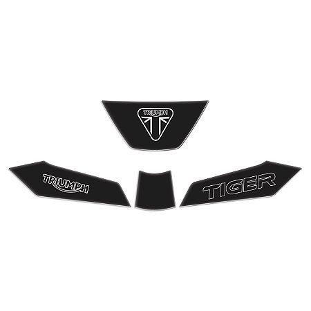 Protetor Adesivo Kit Farol Compatível Tiger 800 Xcx 2020 Resinado
