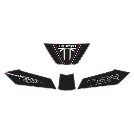 Protetor Adesivo Kit Farol Compatível Tiger 800 Xcx 2020 Resinado