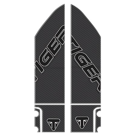 Protetor Adesivo Paralama Compatível Tiger 800 Xcx 2020 Resinado