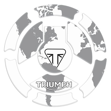 Protetor Adesivo Bocal Compatível Tiger 900 2020 Resinado