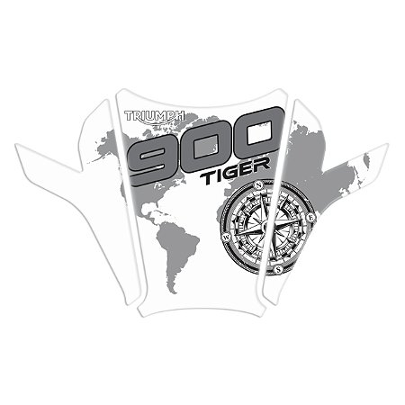 Adesivo Protetor Frontal Compatível Tiger 900 2020 Resinado