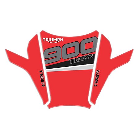 Adesivo Protetor Frontal Compatível Tiger 900 2020 Resinado