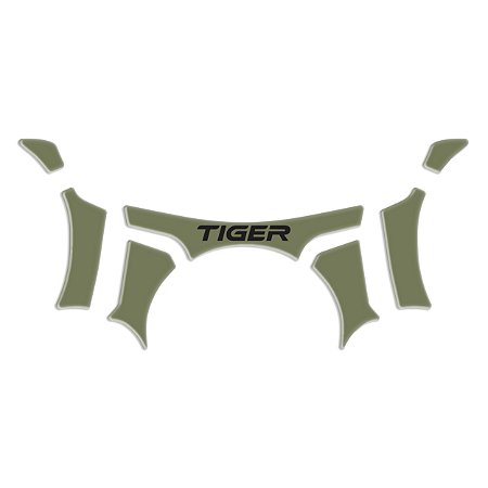 Adesivo Protetor Mesa Compatível Tiger 900 2020 Resinado