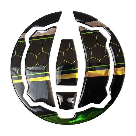 Protetor Adesivo Ninja 400 2019 Compatível Bocal Resinado