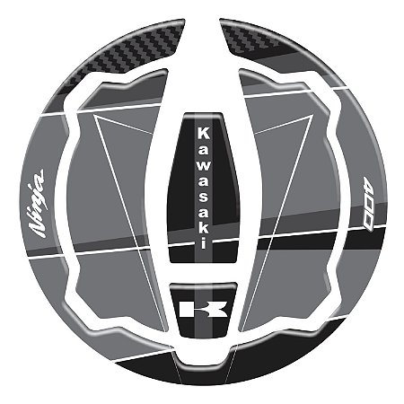 Adesivo Ninja 400 2019-2020 Compatível Bocal Resinado