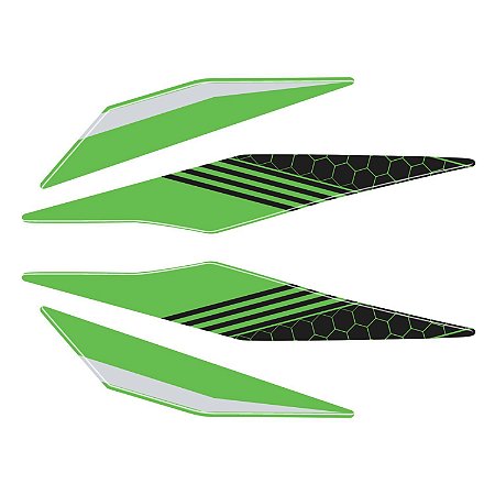 Adesivo Ninja 400 2019/20 Compatível Carenagem Resinado