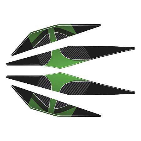 Adesivo Ninja 400 2019/20 Compatível Carenagem Resinado