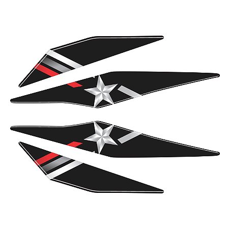 Adesivo Ninja 400 2019/20 Compatível Carenagem Resinado